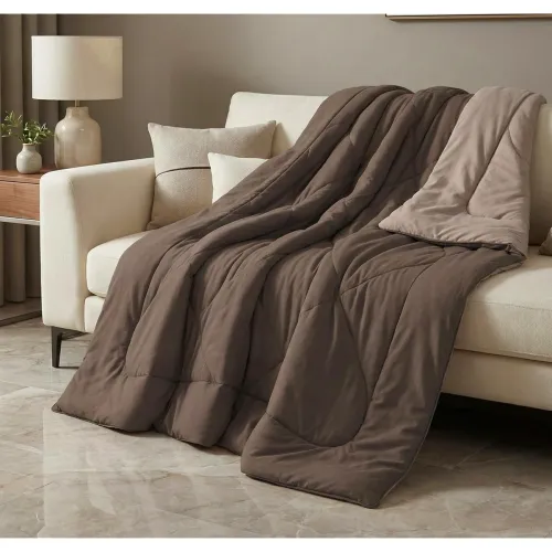 Image of BSB HOME Premium Cotton 220 GSM Reversible All-Season Comforter King Size 228 x 254 c