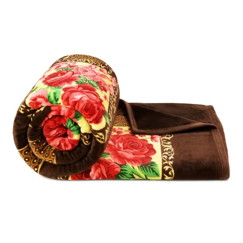 Image of BSB HOME Premium Super Soft Cloudy Printed Single Bed Blanket 