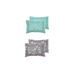 BSB HOME Present Designer Printed 4 Piece 100% Pure Cotton Pillow Cover Set-