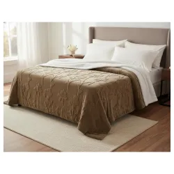 BSB HOME Sherpa Double bed Blanket