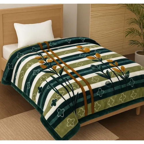 Image of BSB HOME Supersoft Printed Mink Blanket