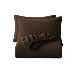 BSB HOME Warm & Hot Bedsheet With 2 Pillow Cover