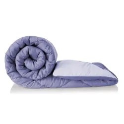 BSB Home Snuggle Up 2.O Monsoon/All Season Solid Reversible Double Bed Microfiber Comforter Blanket | Quilt | Dohar | Ra