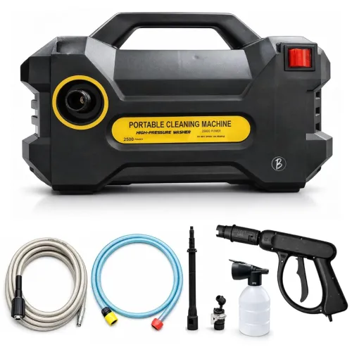 Image of BTAG High Pressure Washer 1700 Watts 110 Bar Power Portable Water Jet Cleaner for Car