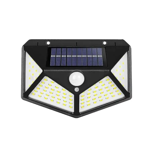 Image of Btag Solar Motion Sensor Sun-Powered LED Wall Light, 1W, po2