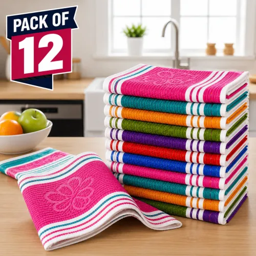 Image of BTC Daily Use Kitchen Towel Pack of 12