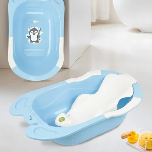 Image of R for Rabbit Bubble Double Snowy Baby Bath Tub