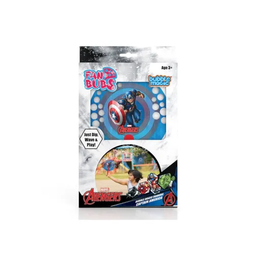 Image of Bubble Magic FanBubs Captain America Theme