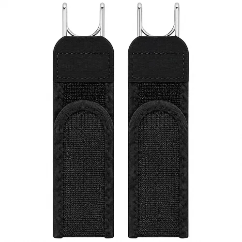 Image of Buckle-Free Elastic Waistband Belt Set of 2