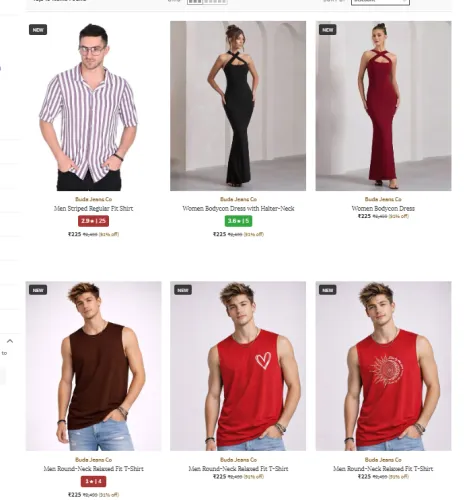 Image of BUDA JEANS CO Clothing Up to 90% Discount
