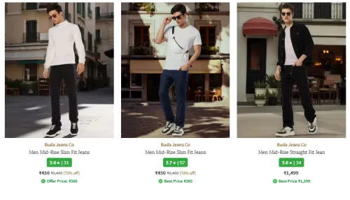 Image of Buda Jeans Co Men Fashion Jeans Minimum 65% Discount