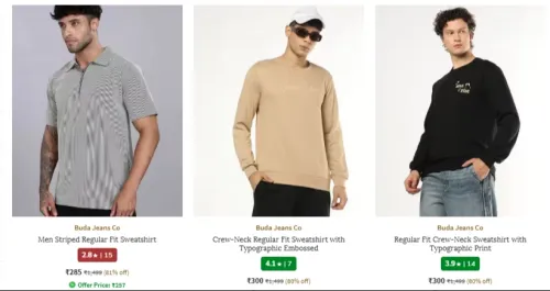 Image of Buda Jeans Co men's sweatshirt up to 81% Discount `