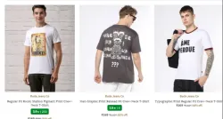 BUDA JEANS CO Mens T-Shirt Upto 85% OFF