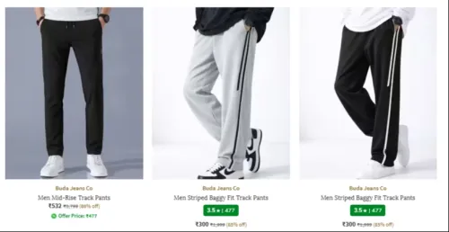Image of Buda Jeans Co men's trackpant up to 86% Discount 