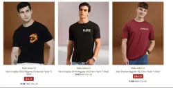 Buda Jeans Co Men tshirts starting ₹ 168