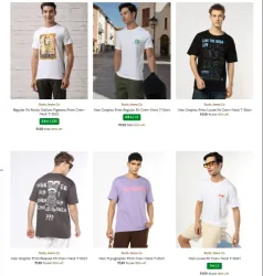 Buda Jeans Co Mens T-shirts Starting at ₹160