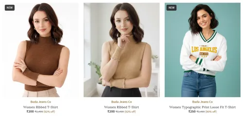 Image of Buda Jeans Co Womens Clothing Upto 92% Off