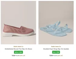 Buda Jeans Co Womens Footwear Upto 90% Discount