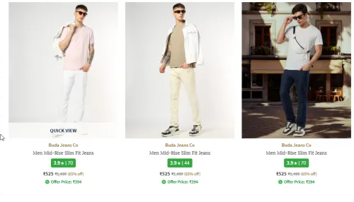 Image of Buda Jeans Minimum 60% Discount