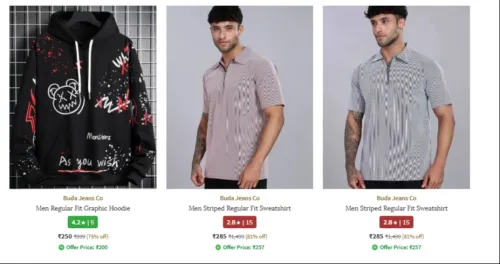 Image of Buda Jeans Co Men sweaters starting at ₹ 250