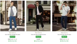 BUDA JEANS CO. Brand Mens Jeans @ Up to 72% Discount | Start ₹420