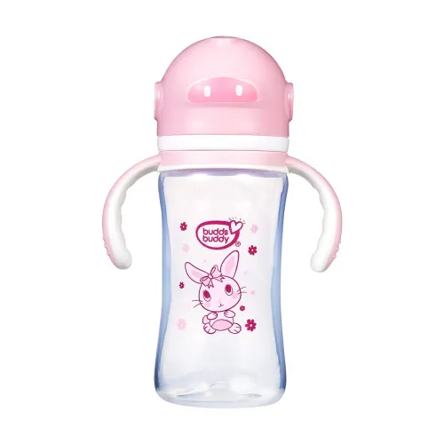 Image of BuddsBuddy Lili Soft Spout Sipper Cup, 300ml, BB7220 (Pink, Polypropylene)