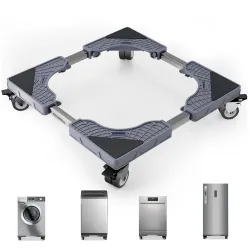BUILDSKILL Washing Machine Stand Adjustable with SS Tubes