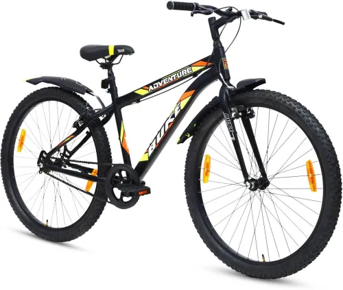 Image of Buke Adventure 27.5T MTB Cycle for Men (Black, Single Speed)