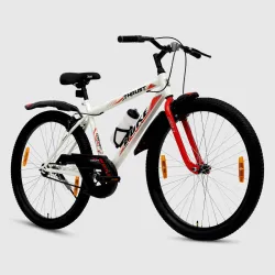Buke THRUST 26T MTB Cycle (Single Speed, White)