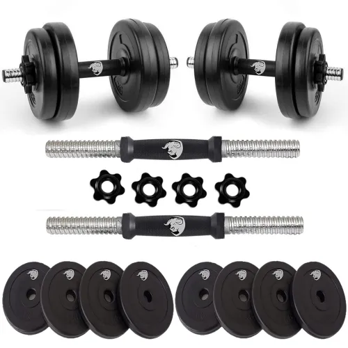 Image of BULLAR Adjustable Dumbbell Set 8kg to 20kg