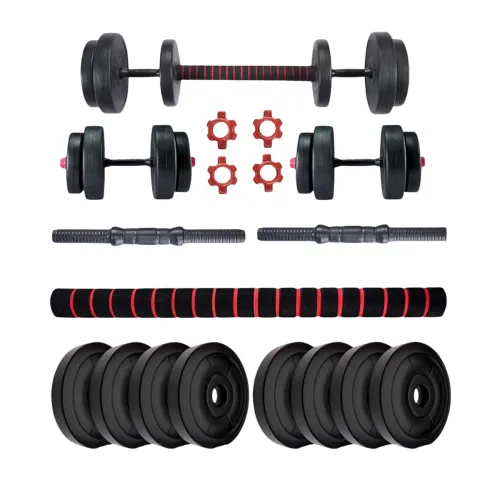 Image of Bullar PVC Dumbbells Set and Fitness Kit (8 Kg)