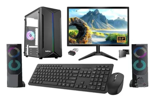 Image of BullOne All-in-One Desktop Computer i7 6th Gen 16GB RAM 500GB SSD 22