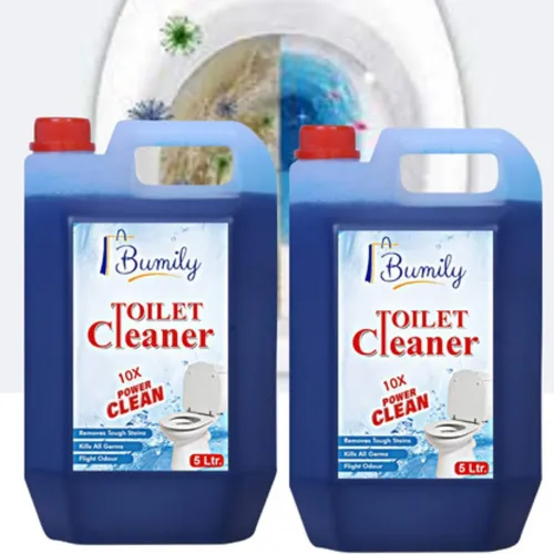 Image of Bumily Toilet cleaner 10L Kills 99.9% Germs Powerful Toilet Home and Commercial Use Lavender Liquid Toilet Cleaner (2 x 