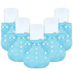 Bumper Baby Reusable Cloth Diaper with Insert Pad | Leak-Proof, Super Absorbent & Ultra Soft | Adjustable & Washable Clo