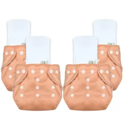 Bumpers Baby Reusable Cloth Diaper with Insert Pad, Po4