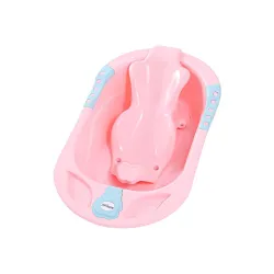 BUMTUM Baby Bathtub & Anti Slip Baby Plastic Bath Chair