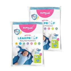 Bumtum Baby Dry Sheet Pack Two
