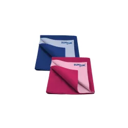 Bumtum Baby Dry Sheet Waterproof Quick Soft Fleece Baby Bed Protector | Anti - Bacterial & Odour Free | Extra Absorbant,