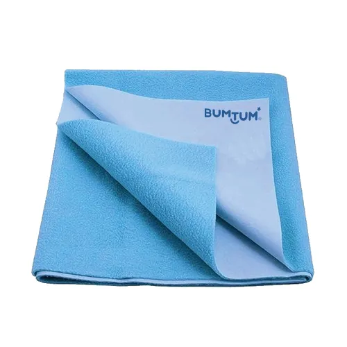 Image of Bumtum Baby Dry Sheet Waterproof Soft Fleece Baby Bed Protector Pack of 3