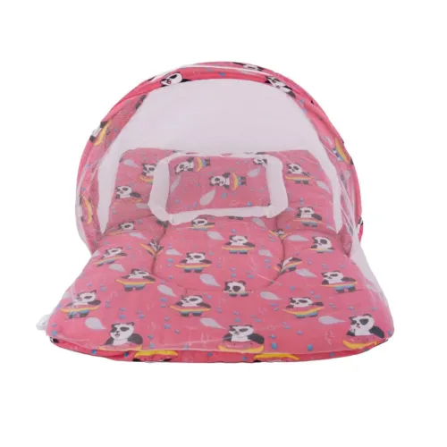 Image of Bumtum Baby Panda Net & Pillow Set