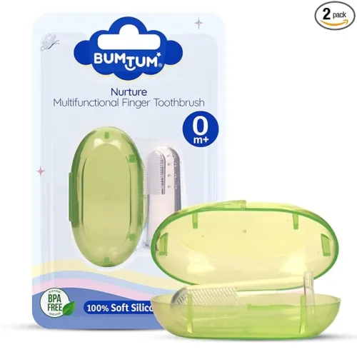 Image of Bumtum Baby Silicone Finger Toothbrush 