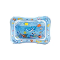 BUMTUM Baby Water Play Mat Toy Inflatable Tummy Time Leak-Proof||Fun Activity Play Center Indoor & Outdoor for Babies, Infants & Toddlers, 3 to 12 Months (Shark, Multicolor, Pack of 1)