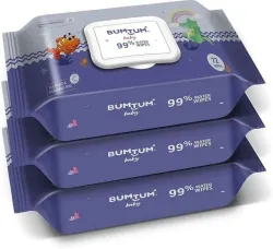 Bumtum Baby Water Wet Wipes po3 