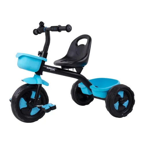 Image of Bumtum Kids Tricycle with Horn, Storage & Guard (2–5 Yrs, Blue)