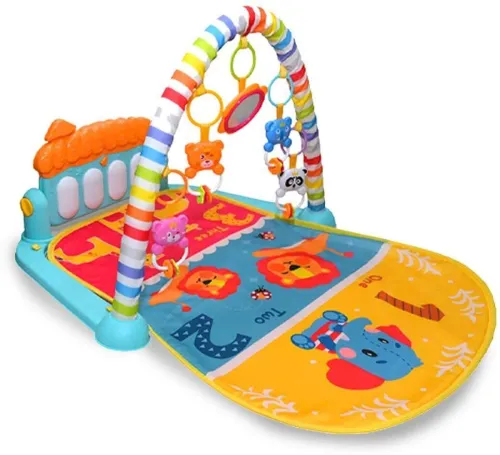 Image of Bumtum Baby Piano Play Mat Gym & Fitness Rack