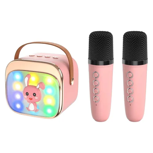 Image of Bunny Beats Karaoke Speaker with 2 Wireless Mics