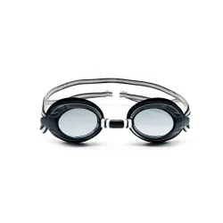 BURNLAB Swimming Goggles for Everyday Pool Use, Clear Vision Lens, Easy Adjustable Strap, Unisex Adult (black)