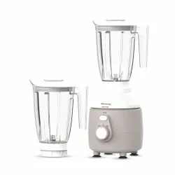 Butterfly 900 Watts Juicer Master with 2 Jars | Unbreakable Polycarbonate Juicer Jars | Double Ball Bearing Motor | 1 Year Manufacturer's Warranty | Garlic Grey