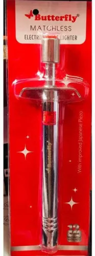 Image of Butterfly Butterfly Steel Electronic Gas Lighter 