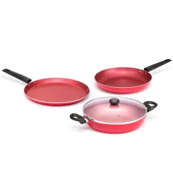 Butterfly Coral DLX KCP 3 Non Stick Cookware Se